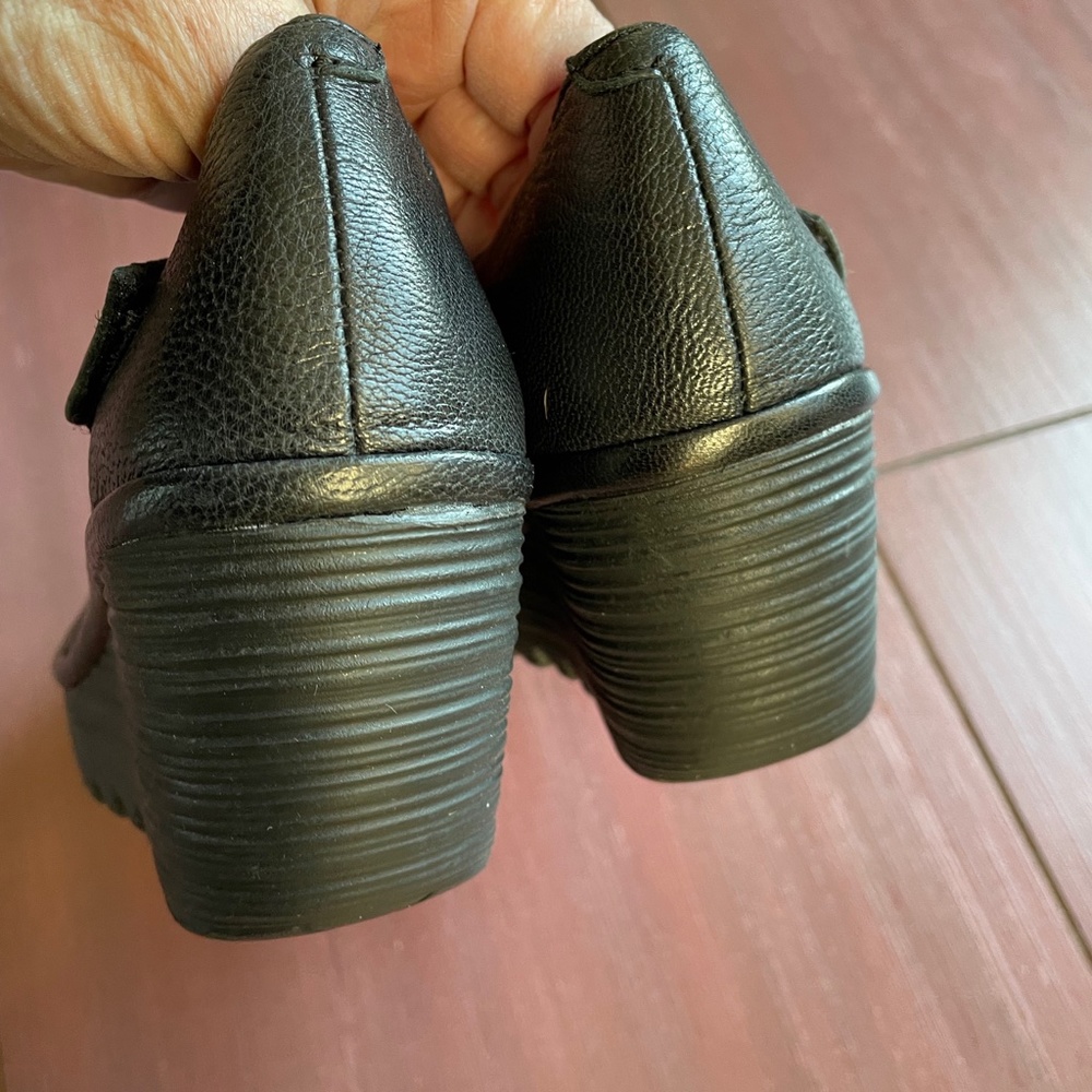 nude 2 strap heels